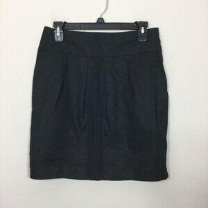 LOFT by Ann Taylor Skirt‎ Women Size 4 Black Pencil Straight Pockets Skirt